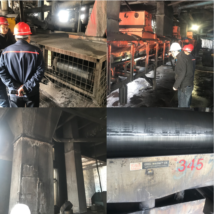 Sabuk conveyor pemetaan widang